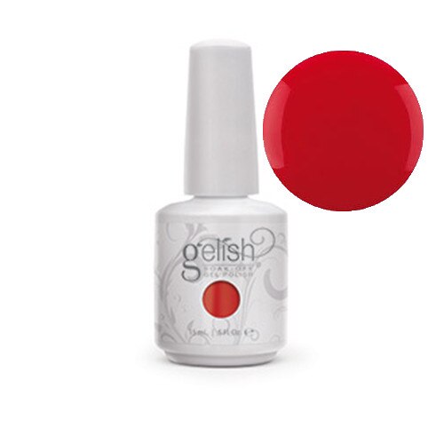 Gel Soak Off GELISH Gelish Lucky Lady - Red-Orange Crème *Limited Edition Color 15 ml (.5 oz)
