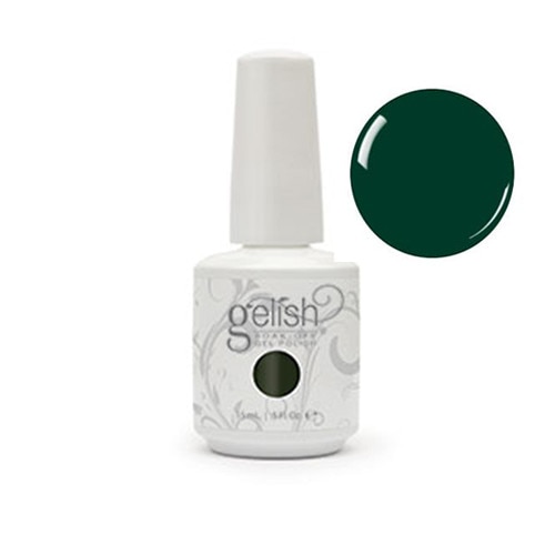 Gel Soak Off GELISH A Runway For The Money - Dark Green Crème 15 ml (.5 oz)