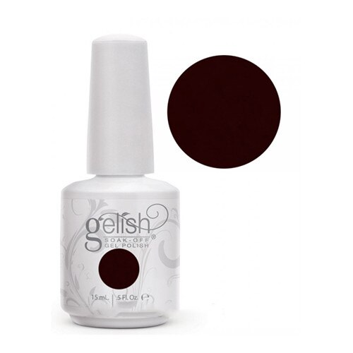 Gel Soak Off GELISH Black Cherry Berry- Burgundy Red Crème 15ml (.5 oz)