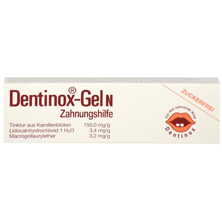 Гел за зъби Dentinox, Противовъзпалително действие, 10 гр