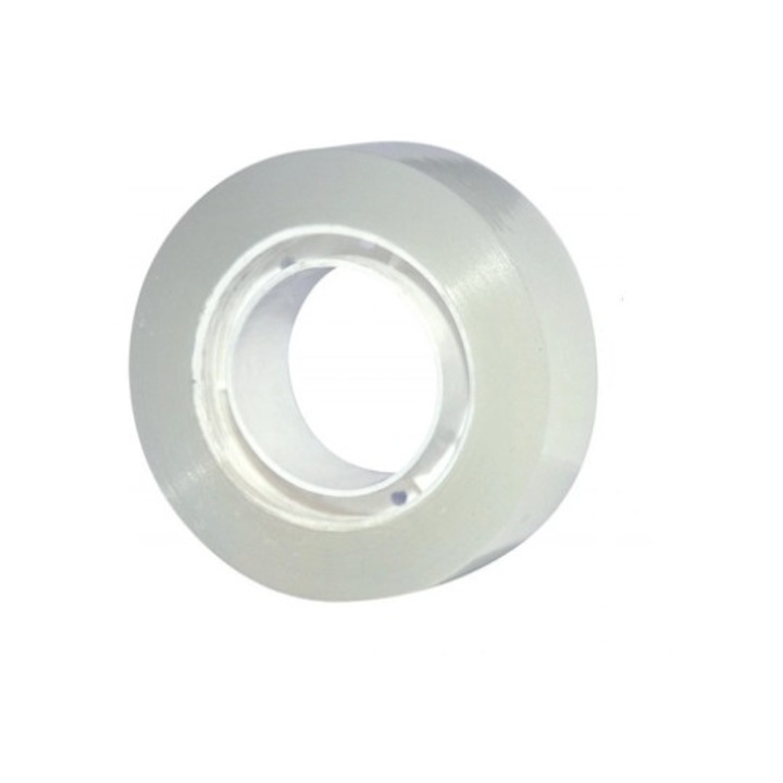 Офис тиксо, Tetis, 12mm x 20m, полипропилен, прозрачно