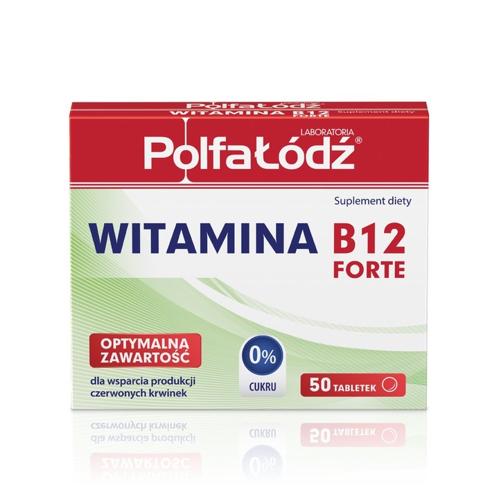 Supliment alimentar Vitaminum B12 Forte, Urgo, 50 tablete