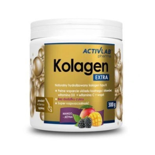 Étrend-kiegészítő Extra Collagen, ActiveLab, 300g - eMAG.hu