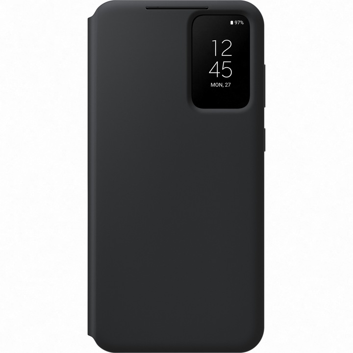 Калъф за Samsung Galaxy S23+ S916, S-View Wallet, черен EF-ZS916CBEGWW