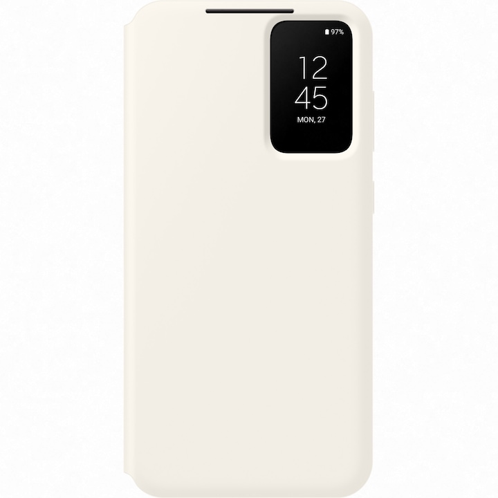 Кейс за Samsung Galaxy S23+ S916, S-View Wallet, Cream EF-ZS916CUEGWW