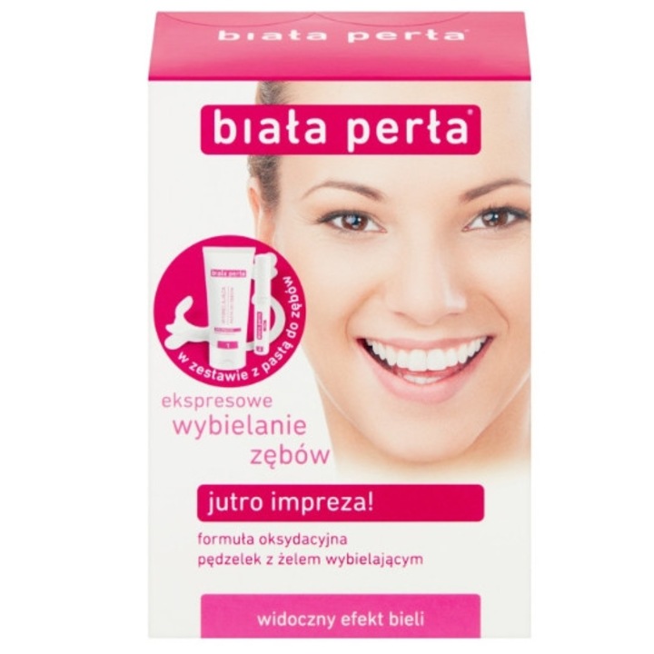 Fogfehérítő készlet, Biała Perła, 1 üveg x 8 ml
