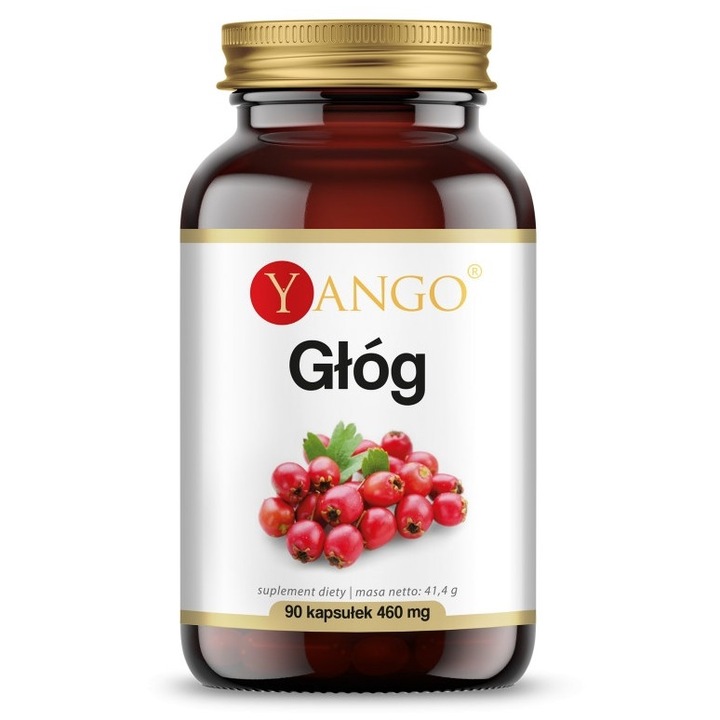 90x-os kapszula táplálék-kiegészítő készlet, Yango, Galagonya kivonat, Keringési rendszer