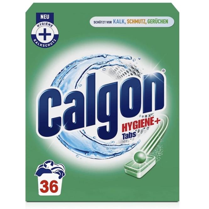 Таблетки против варовик за пералня, Calgon, Hygiene +, 36 бр - eMAG.bg