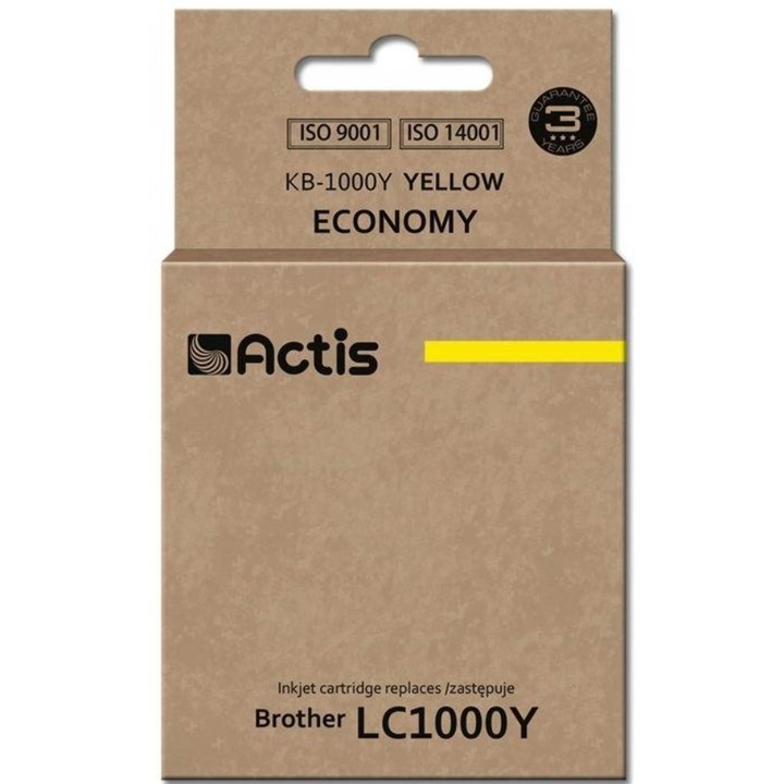 Мастило, Actis, за Brother, жълто