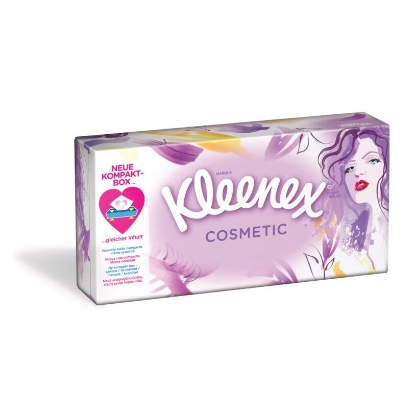 Козметични салфетки Kleenex, 80 броя - eMAG.bg