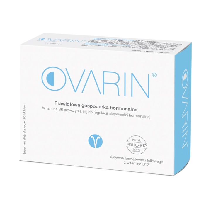 Комплект от 60 таблетки Verco, Ovarin, Multivitamin, Women