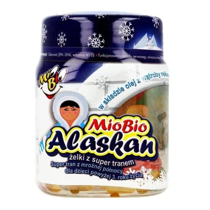 Gumii Mio Bio Alaskan pentru copii peste 3 ani 30 bucati