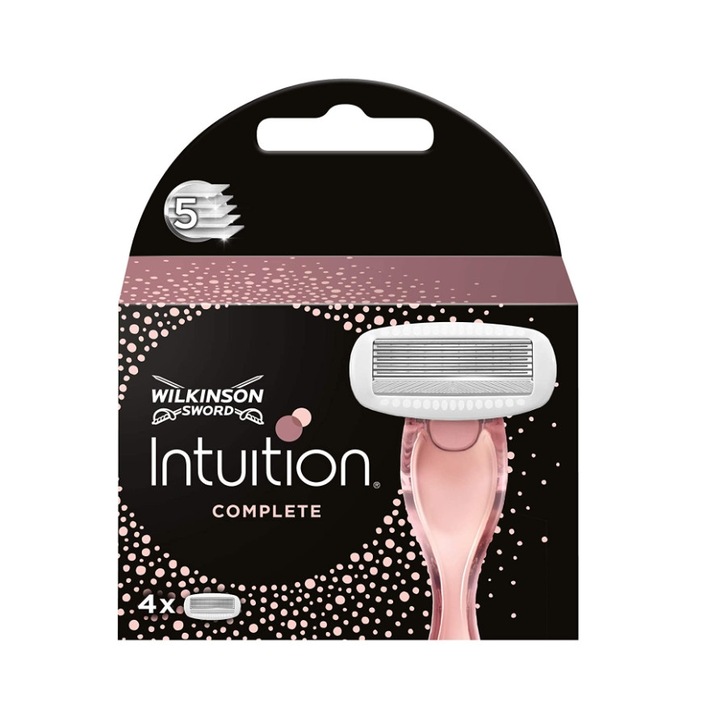 Rezerve pentru aparat de ras Wilkinson, Intuition Complete, 4 buc