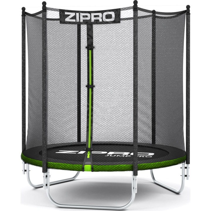 Trambulina de gradina Zipro Jump Pro Premium OUT, 4ft, 127cm, cu plasa exterioara