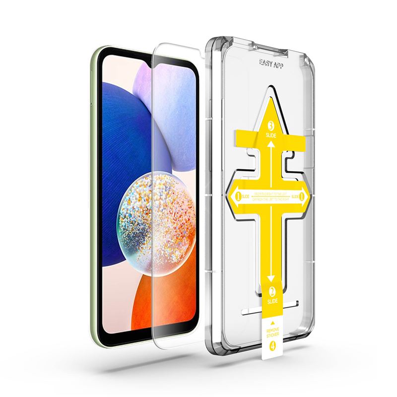 Folie sticla transparenta cu sistem de montare Mobile Origin Screen Guard compatibil cu Samsung Galaxy A54 5G