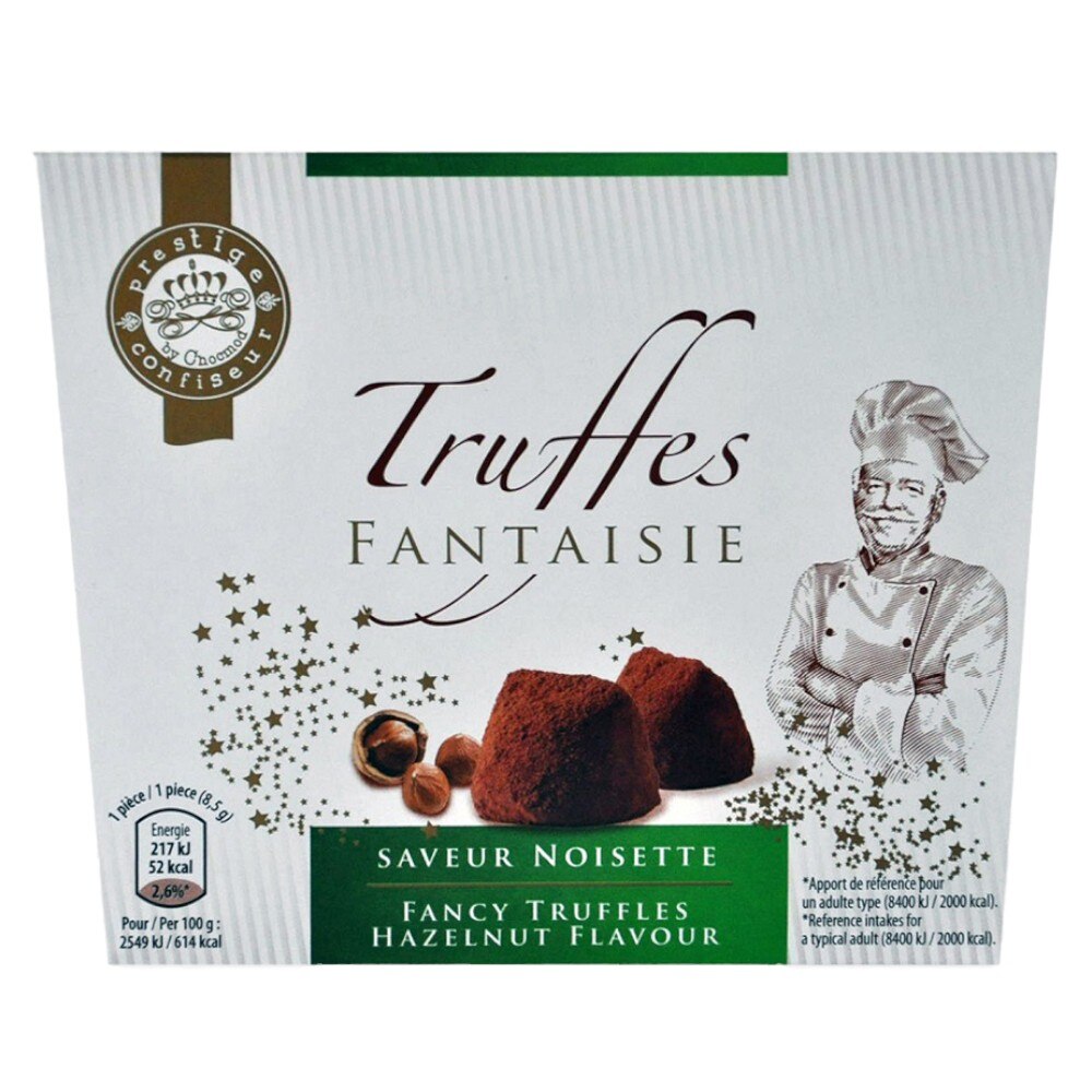 Set 2 x Trufe de Ciocolata cu Aroma de Alune, Truffes Fantaisie, 160 g ...