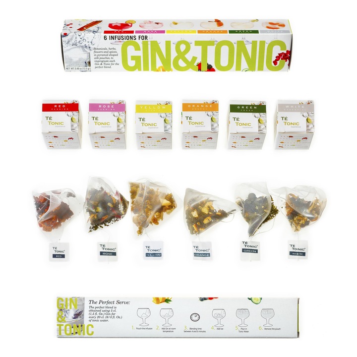 Nanopack 6 Infusions 6 ízzel Gin and Tonichoz, 13,5 g