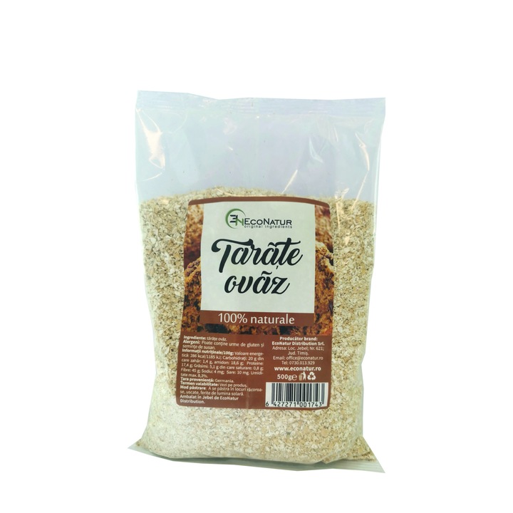 Tarate de ovaz 500G Econatur