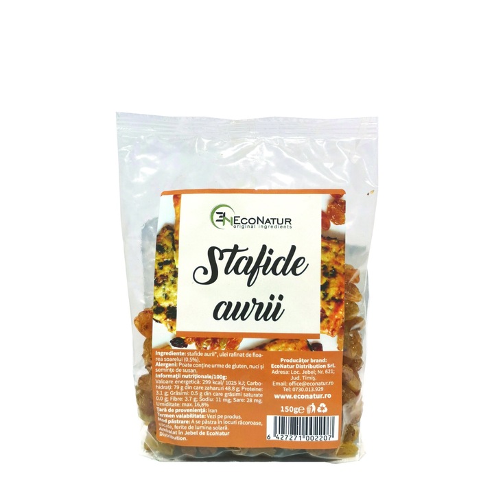 Stafide aurii 150g Econatur