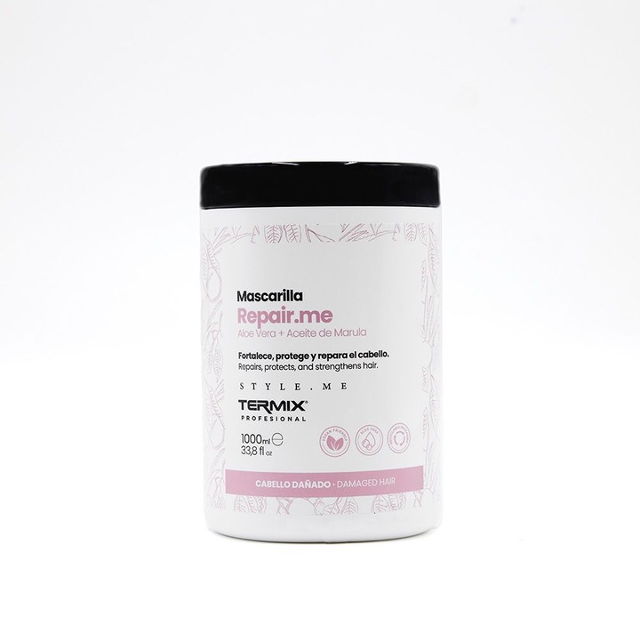 Masca reparare vegana cu aloe vera pentru parul deteriorat, Termix, Repair me, 1000ml