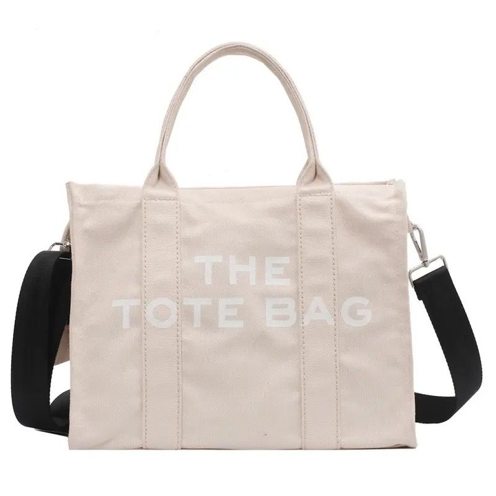 Az elegáns táska The Tote Bag, bézs