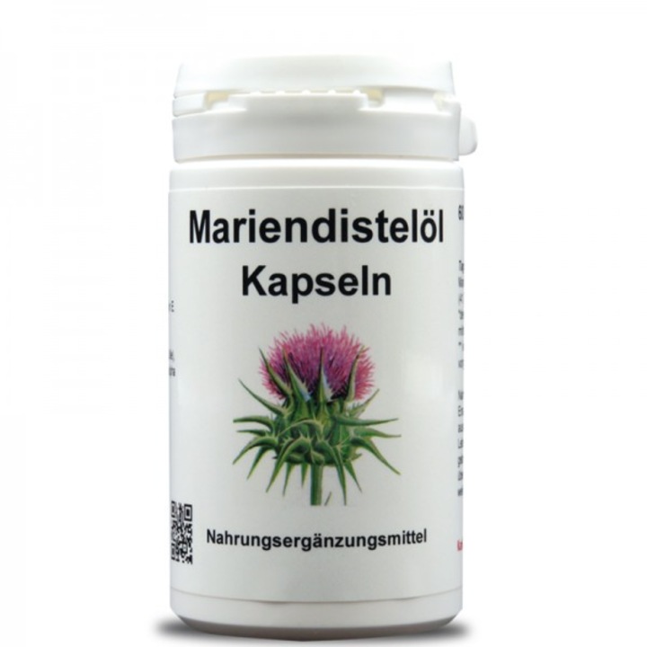 Хранителна добавка Karl Minck, Marinendistelöl, Бял трън, 60 капсули