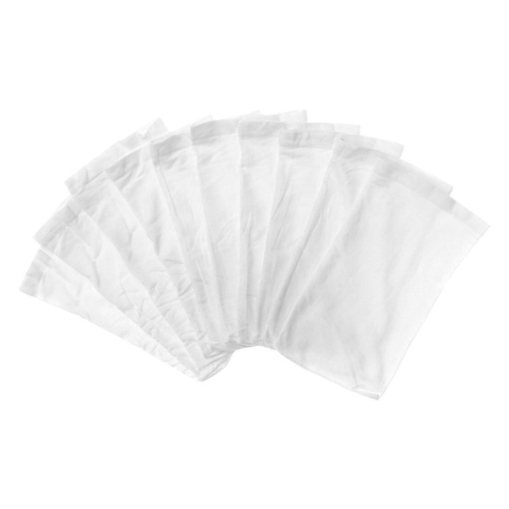 Set 30 sosete filtru HERUSI pentru skimmer, universal, alb, 6-8 inch