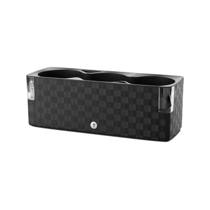 Саксия Hydrostab Cobble Trio 40, За билки, С напоителна система, С индикатор за нивото на водата, Интериорна и екстериорна, 40x14 см, Цвят Антрацит