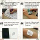 Set 50 hartii A4 de transfer pentru tatuaje, profesionale, din 4 straturi, pentru imprimanta si desenare manuala, 30 x 20.7 cm