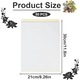 Set 50 hartii A4 de transfer pentru tatuaje, profesionale, din 4 straturi, pentru imprimanta si desenare manuala, 30 x 20.7 cm