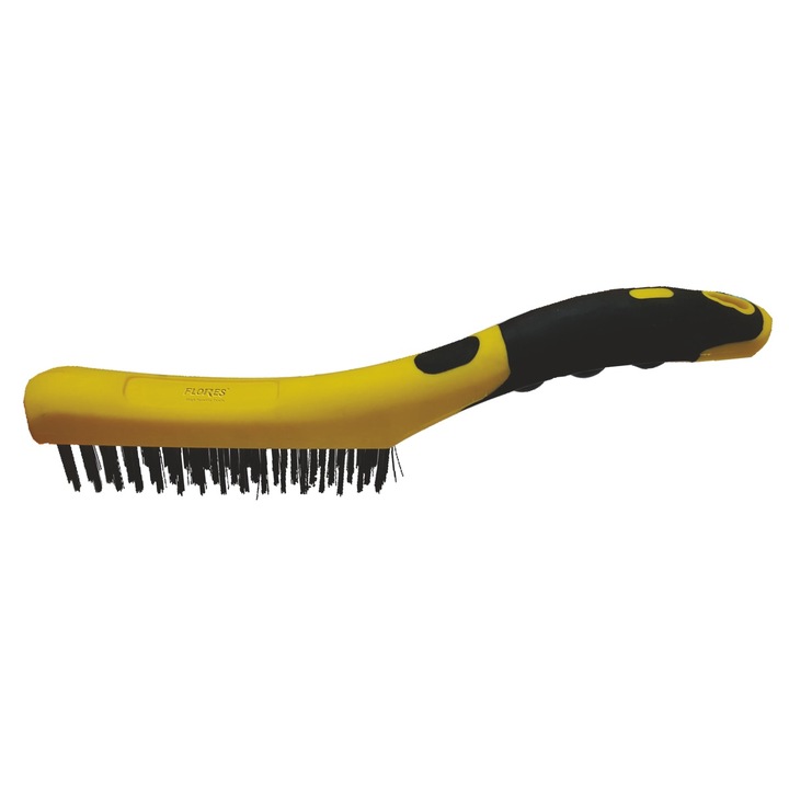 Perie sarma profesionala cu maner din cauciuc 14"