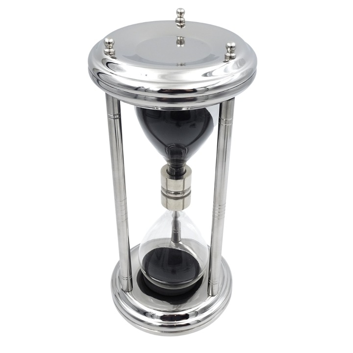 Clepsidra din metal, 10 min, 33 cm