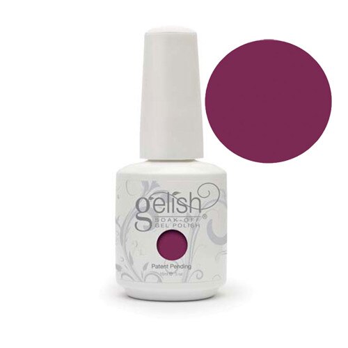 Gel Soak Off GELISH All About Me- Dark Purple Crème 15 ml (.5 oz)
