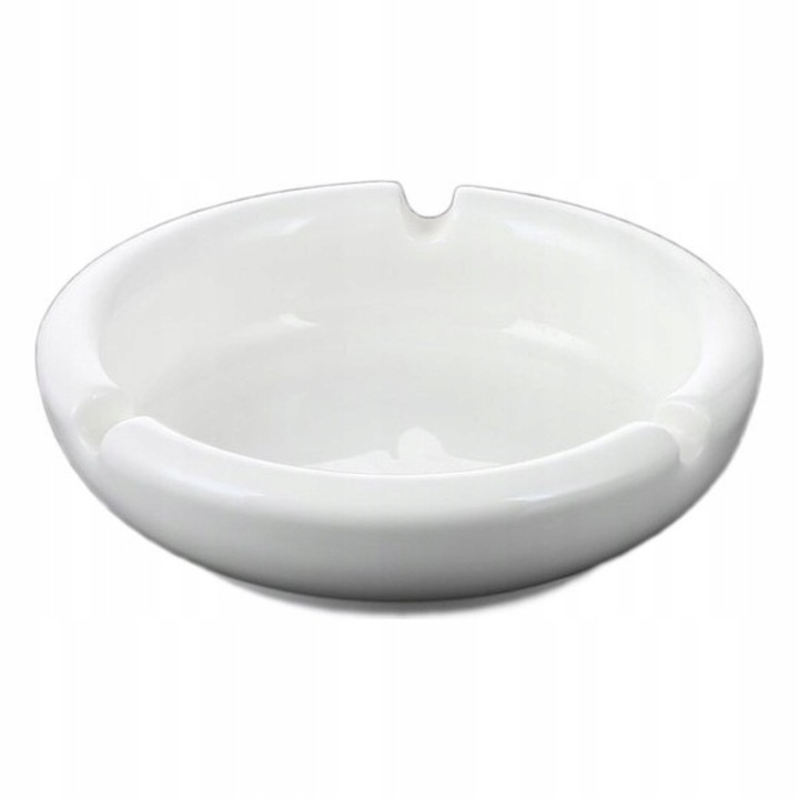 Scrumiera din portelan, WILMAX, 10 cm, Alb