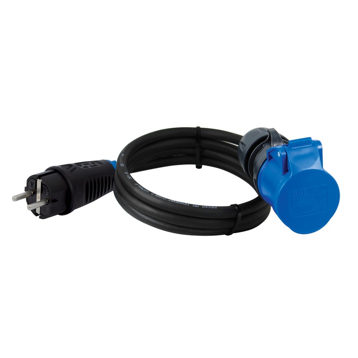 Adaptor cu cablu, Commel, 1.5m, Negru