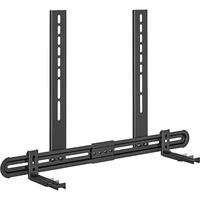 Suport universal pentru soundbar, trei optiuni de instalare, reglabil, capacitate sustinere 8KG, Negru, Techly, ICA-SP-SB06