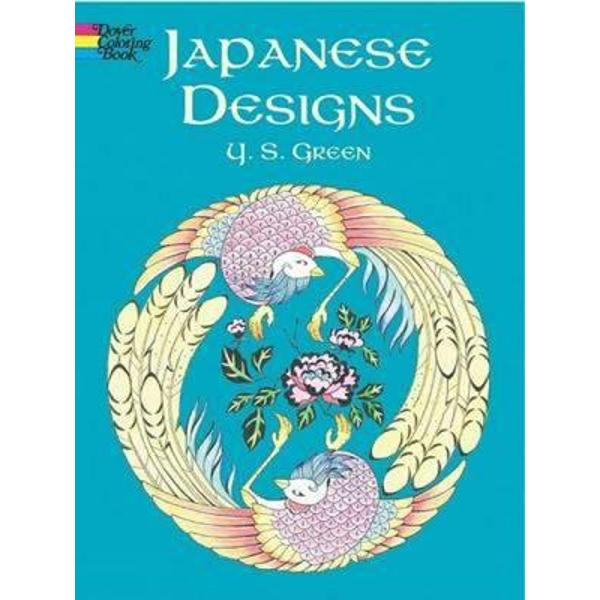 Japanese Designs Coloring Book