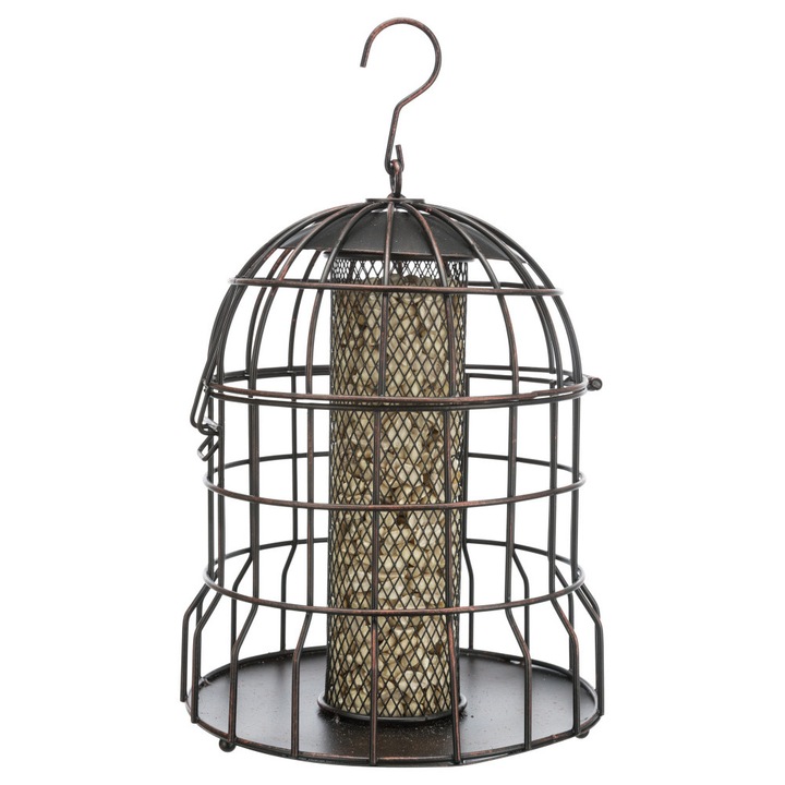 Adapator pentru pasari, Trixie, Metal, 20 cm, Bronz\ Negru