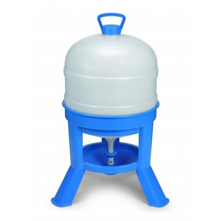 Adapator pentru pasari, COPELE, Plastic, 36x72cm, 30lt, Albastru/Alb