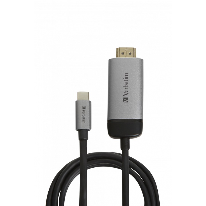 Адаптер Verbatim USB-C - HDMI - USB 3.1 GEN 1/HDMI, 1.5 м