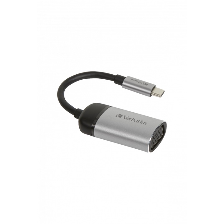 Адаптер Verbatim USB-C - VGA - USB 3.1 GEN 1/VGA 10 cm