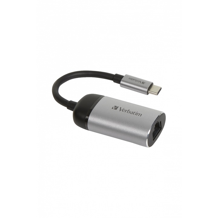 Адаптер Verbatim USB-C - RJ-45 10 см