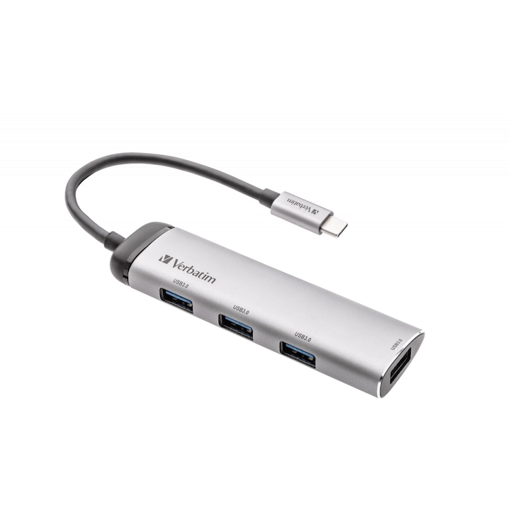 Multiport Hub Verbatim USB-C - 4 port USB 3.2 Gen 1