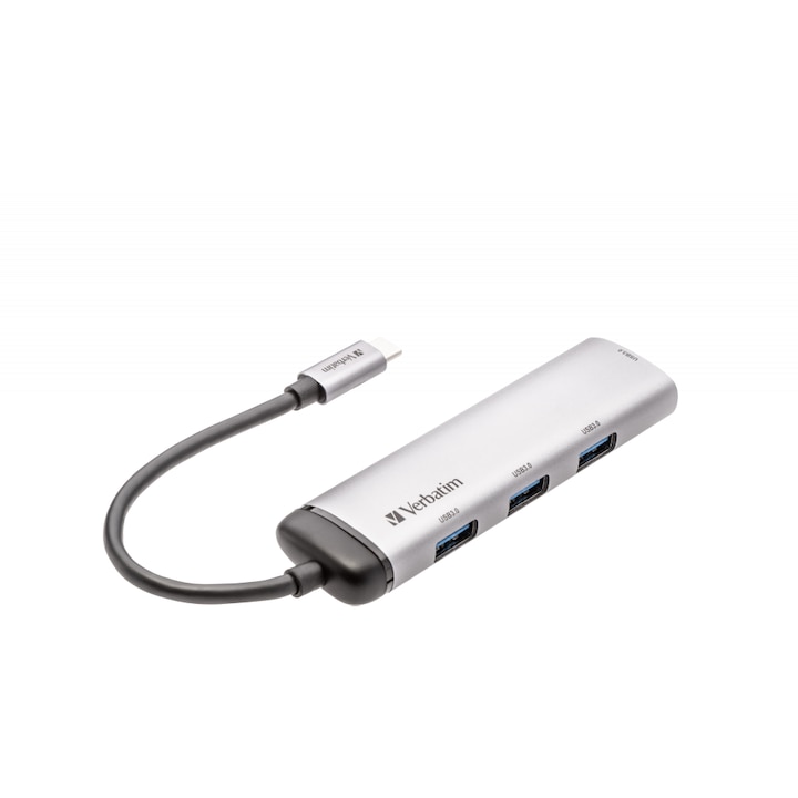 Multiport Hub Verbatim USB-C - 4 port USB 3.2 Gen 1