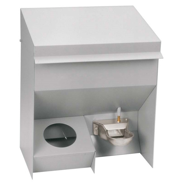 Adapator caini/pisici, Copele, Metal, 46 x 33 x 57 cm, 20 L, Gri