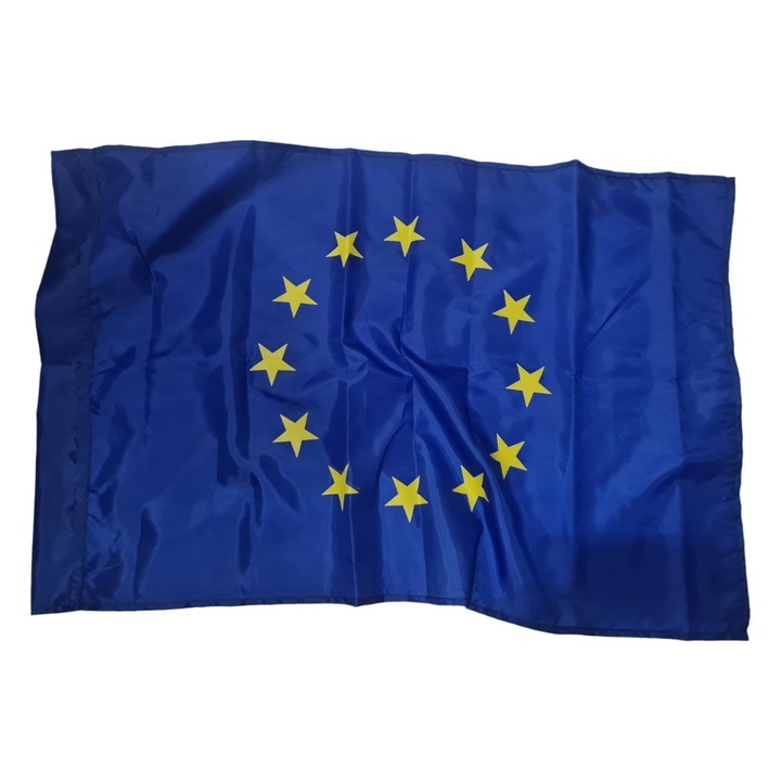 Drapel Uniunea Europeana, Exterior / Interior, nylon, 210 cm x 140 cm 60 g / mp
