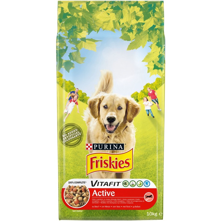 Száraz kutyaeledel, Friskies, Marha, 9 kg