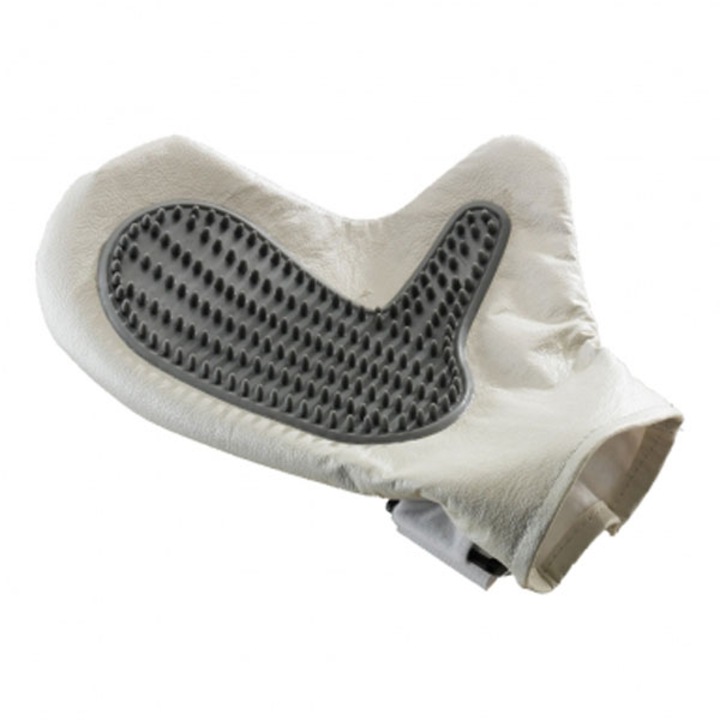 Manusa curatare blana, Ferplast, 26 x 19 cm, Gri\Alb