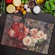 Vágódeszka, Tulup, Üveg, Négyszögletes, Lake & Mountains Vintage, Szürke, 80x52 cm, 010010520060000012023