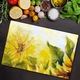Vágódeszka, Tulup, Üveg, Négyszögletes, Hegyek Vízesése, Fehér, 80x52 cm, 010010520060000031291
